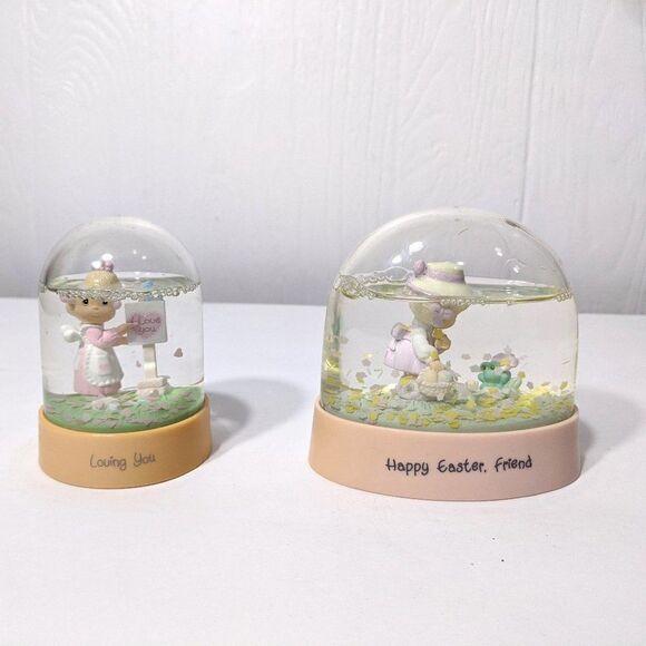 Precious Moments Snow Globes - Picture 1 of 7